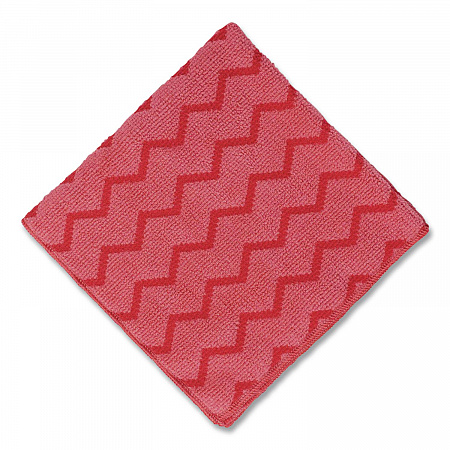 HYGEN Microfiber Cleaning Cloths, 16 x 16, Red, 12/Carton (Q620RED)