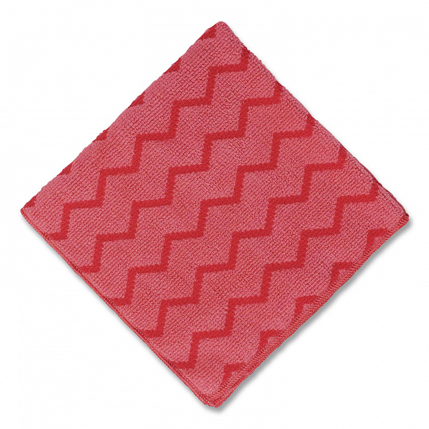 HYGEN Microfiber Cleaning Cloths, 16 x 16, Red, 12/Carton (Q620RED)