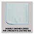 Executive Series Hygen Cleaning Cloths, Glass Microfiber, 16 x 16, Blue, 12/Carton (Q630)