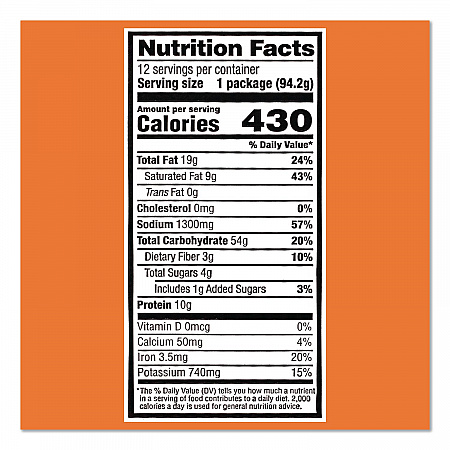 Hot and Spicy Chicken Soup Bowl, Chicken, 3.32 oz Bowl, 12/Carton (22002656)