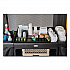 Amenity Organizer for all Rubbermaid Commercial Full Size and Compact Housekeeping Carts, 11 Sections, 18.75 x 3.62, Black (2124078)