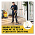 Adaptable Flat Mop Kit, 19.5 x 5.5 Blue Microfiber Head, 48