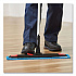 Adaptable Flat Mop Kit, 19.5 x 5.5 Blue Microfiber Head, 48