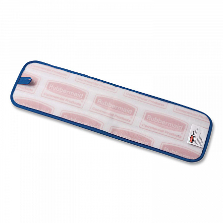 Microfiber Wet Room Pad, Split Nylon/Polyester Blend, 18