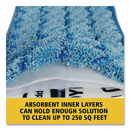 Microfiber Wet Mopping Pad, 18.5