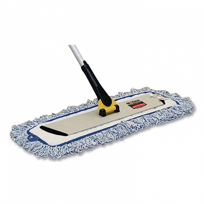 HYGEN Quick Connect Single-Sided Frame, Wet/Dry Mop 17.19 x 3, Aluminum, Yellow (Q560)