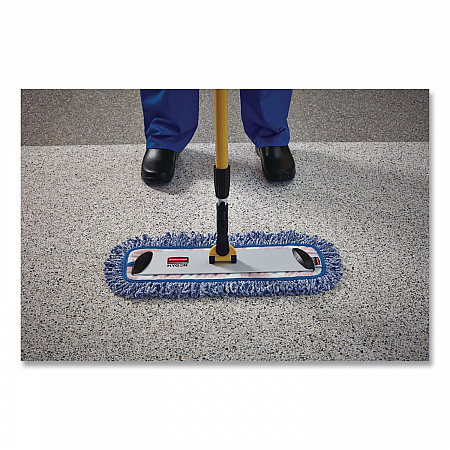 HYGEN Quick Connect Single-Sided Frame, Wet/Dry Mop 17.19 x 3, Aluminum, Yellow (Q560)