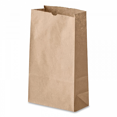 Grocery Paper Bags, 2# Size, 30# Basis Weight, 4.13