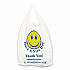 Smiley Face Shopping Bags, Thank You - Have a Nice Day Labeling, Cut-Out Handles, 11.5