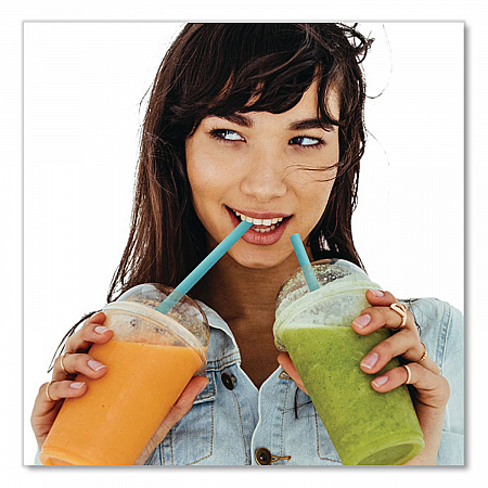 Marine Biodegradable Straws, 7.75
