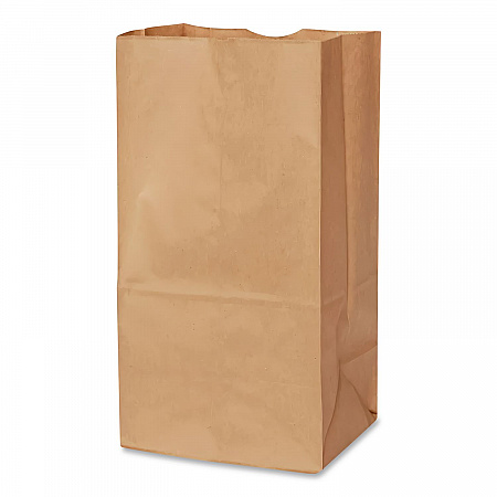 Grocery Paper Bags, 8# Size, Heavy-Duty, 50# Basis Weight, 6