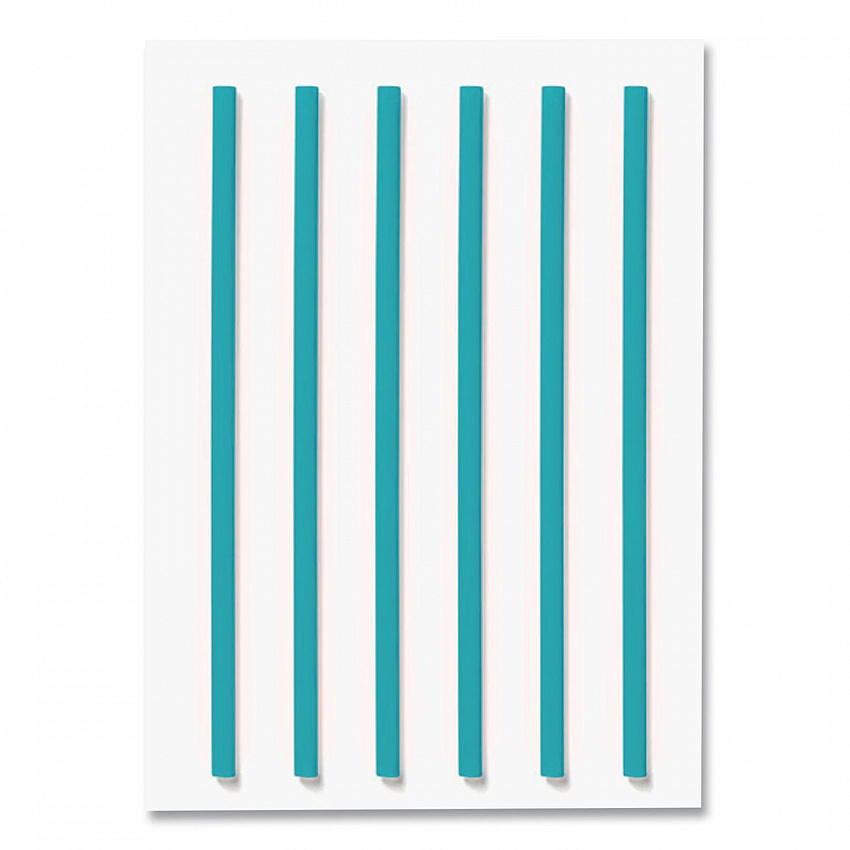Marine Biodegradable Straws, 8.5", PHA, Ocean Blue, Wrapped, 300/BX, 4 Boxes/Carton (511169)