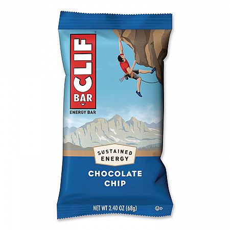Energy Bar, Chocolate Chip, 2.4 oz Bar, 12/Box (160004)