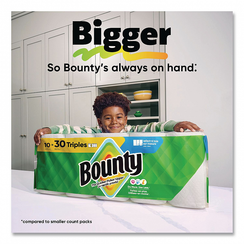 Kitchen Roll Paper Towels, 2-Ply, White, 10.5 x 11, 75 Sheets/Roll, 4 Triple Rolls/Pack, 6 Packs/Carton (16007)