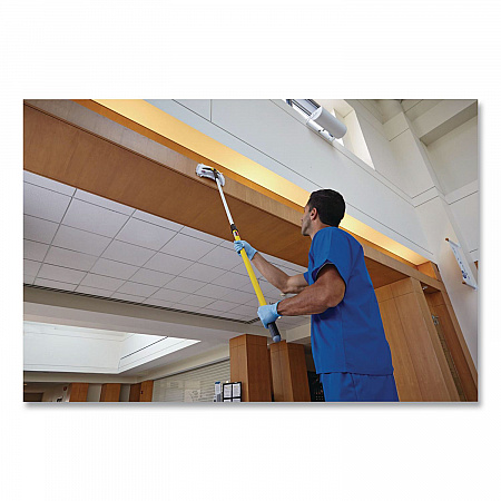 HYGEN Quick-Connect Extension Handle, 4 ft to 6 ft, Yellow/Black (Q755)
