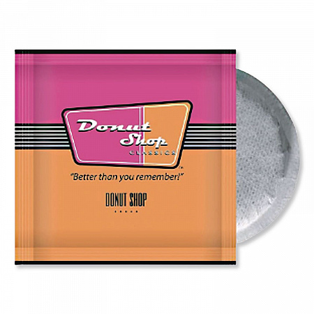 Donut Shop Coffee Pods, Dark Roast, 15/Box (8599961590)