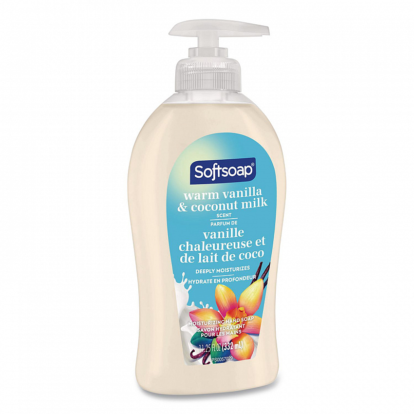 Premium Liquid Hand Soap, Coconut and Vanilla, 11.25 oz Bottle (US07059AEA)