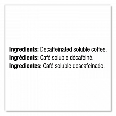 Bulk Decaf Ground Coffee, Arabica, 8.81 oz Bag, 4/Carton (72091CT)