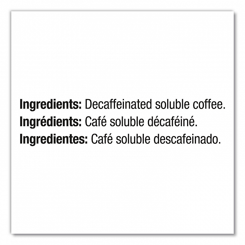 Bulk Decaf Ground Coffee, Arabica, 8.81 oz Bag, 4/Carton (72091CT)