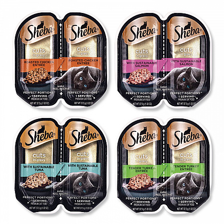Perfect Portions Variety Twin Packs, Assorted Flavors, 1.32 oz Can, 60/Carton (22002668)