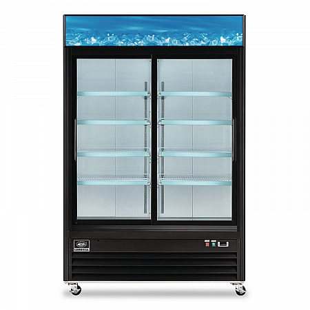 Nexel Merchandiser Refrigerator, 45 cu ft, Black (243006)