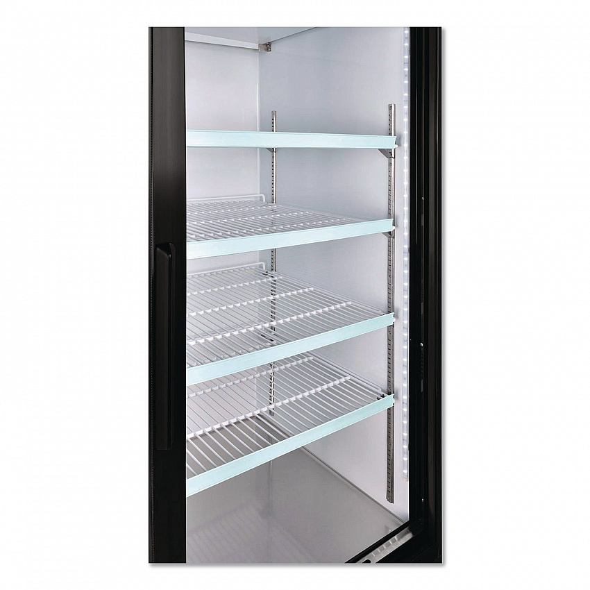 Nexel Merchandiser Refrigerator, 45 cu ft, Black (243006)