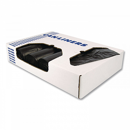 Linear Low-Density Can Liners, 45 gal, 0.7 mil, 40