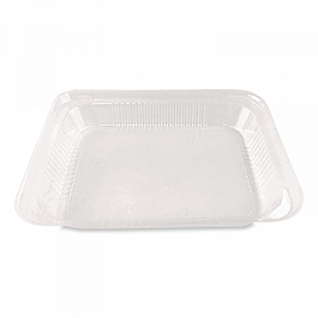 Plastic Dome Lid, 10.75 x 10.19 x 1.63, Clear, 100/Carton (321LDL)