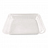 Plastic Dome Lid, 10.75 x 10.19 x 1.63, Clear, 100/Carton (321LDL)