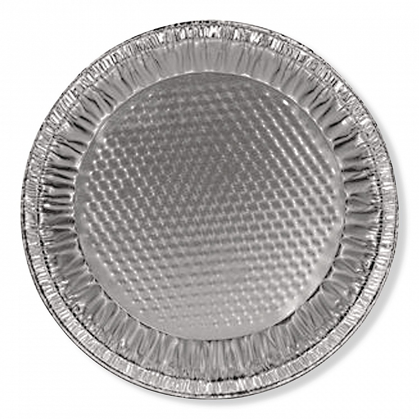 Aluminum Pie Pan, #10, 9.63" Diameter x 1.22" h, 200/Carton (30535)