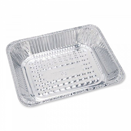 Aluminum Steam Table Pans, Half-Size Deep, 10.38 x 2.56 x 12.75, 100/Carton (32100)
