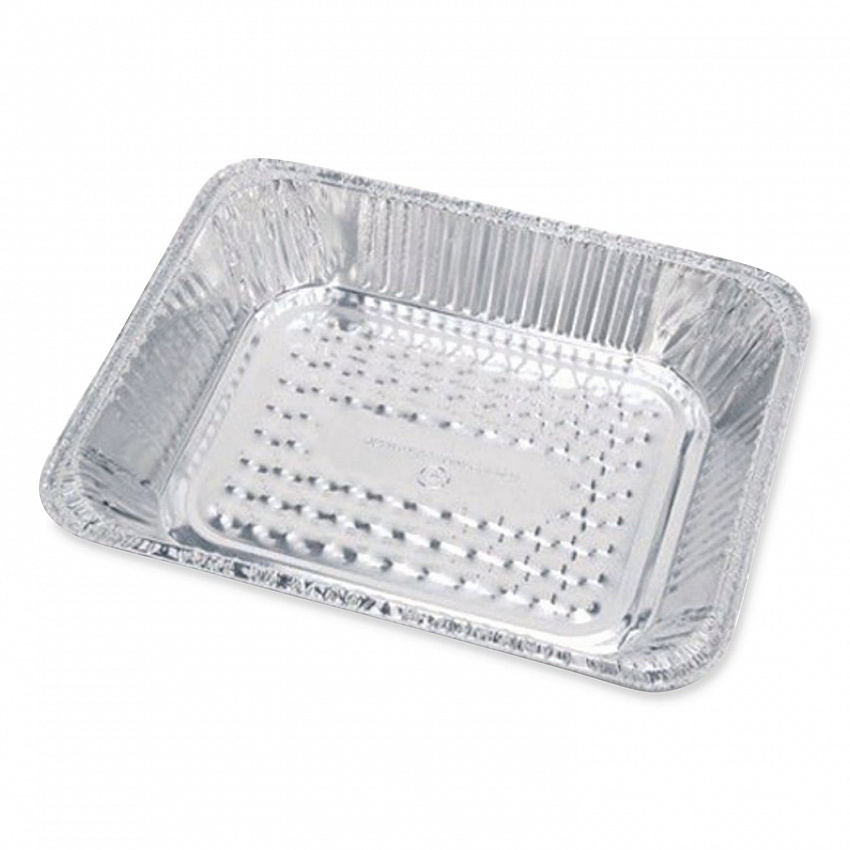 Aluminum Steam Table Pans, Half-Size Deep, 10.38 x 2.56 x 12.75, 100/Carton (32100)