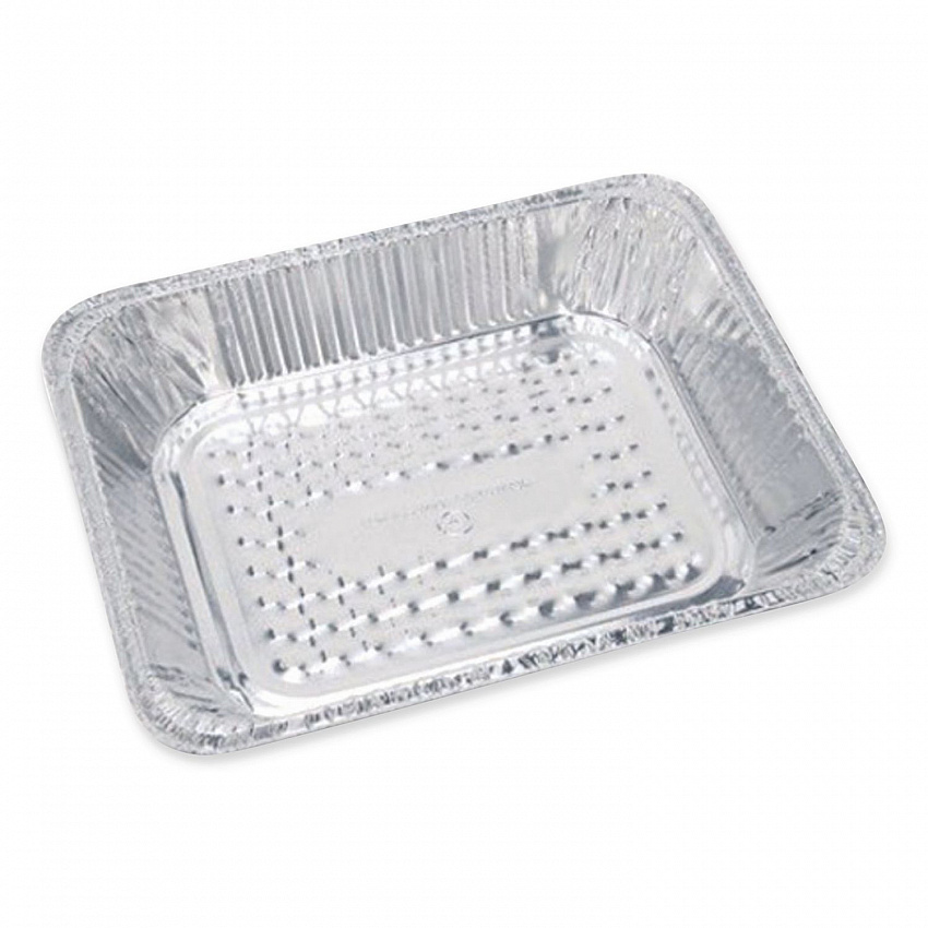Aluminum Steam Table Pans, Half Size Deep, 2.56" Deep, 10.38 x 12.75, 100/Carton (32140)