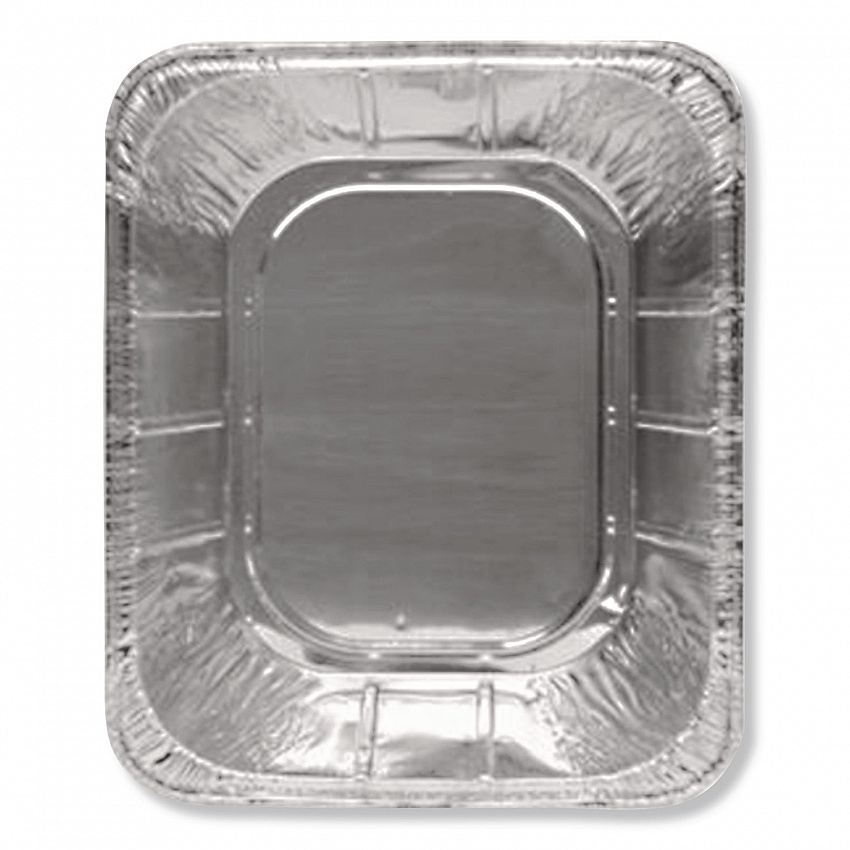 Aluminum Steam Table Pans, Half-Size Extra Deep, 4.19" Deep, 10.31 x 12.69, 100/Carton (201450)