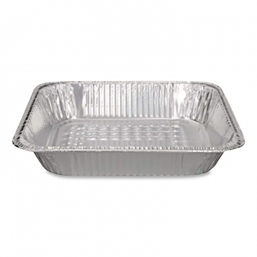 Aluminum Steam Table Pans, Half-Size Medium, 2.19" Deep, 10.38 x 12.75, 100/Carton (402540)