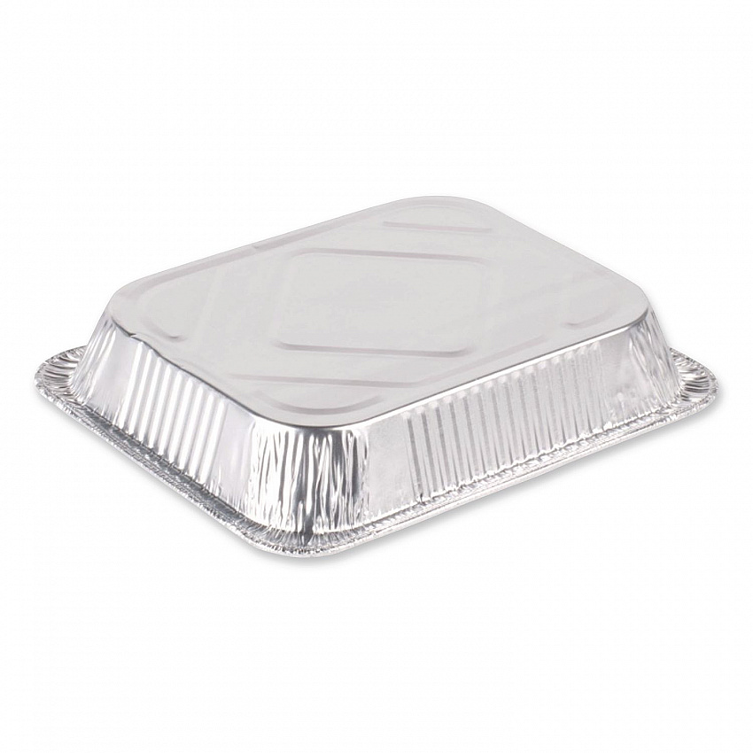 Aluminum Steam Table Pans, Half-Size Medium, 2.19" Deep, 10.38 x 12.75, 100/Carton (402540)