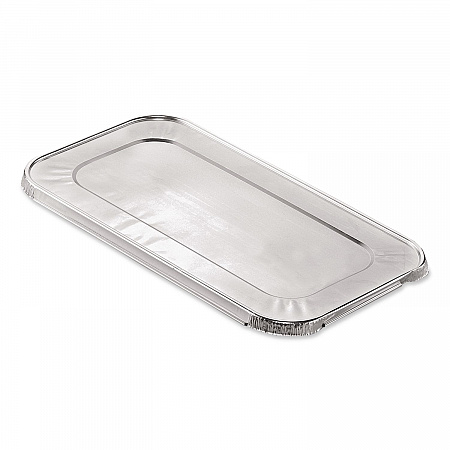 Steam Pan Foil Lids, Fits One-Third Size Pan, 0.5