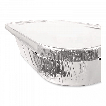 Steam Pan Foil Lids, Fits One-Third Size Pan, 0.5