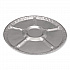 Aluminum Lazy Susan, 6 Compartments, 18