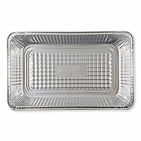 Aluminum Steam Table Pans, Full-Size Deep, 60 Gauge, 3.19