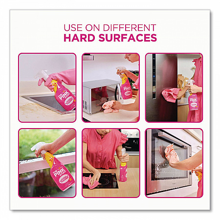 Miracle Multi-Purpose Cleaner, Fruity Scent, 25.4 oz Trigger Spray Bottle, 4/Carton (823788CT)