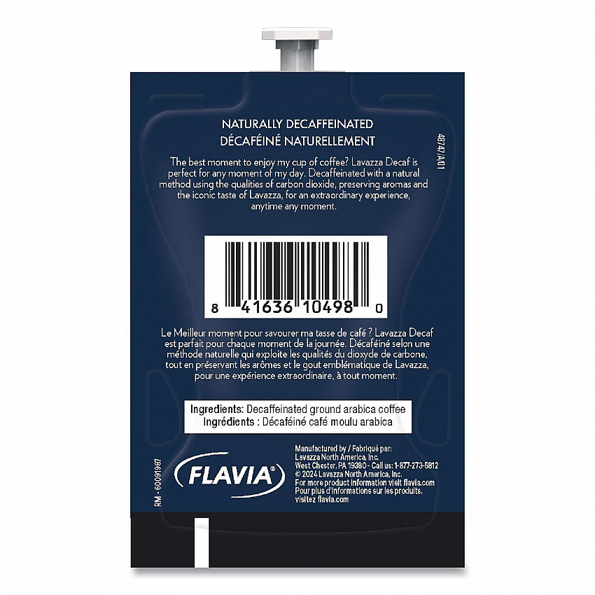 Lavazza Decaf Freshpack, 76/Carton (48747)