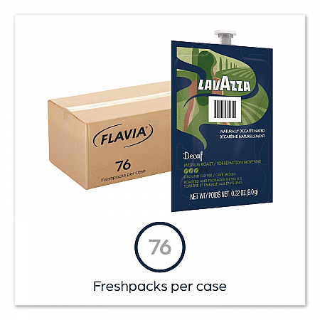 Lavazza Decaf Freshpack, 76/Carton (48747)
