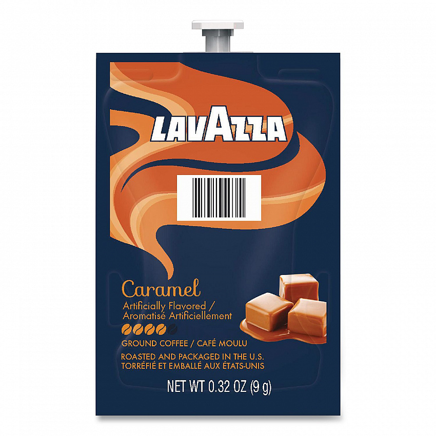 Lavazza Carmel Coffee Freshpack, 76/Carton (48750)