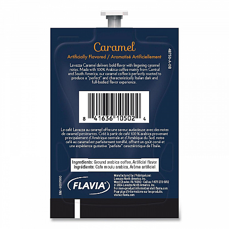 Lavazza Carmel Coffee Freshpack, 76/Carton (48750)