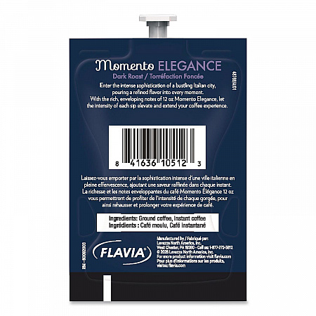 Lavazza Momento Elegance Coffee Freshpack, 38/Carton (48791)