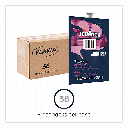 Lavazza Momento Romance Coffee Freshpack, 38/Carton (48792)