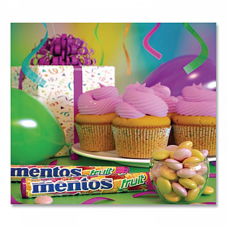 Chewy Mints, 1.32 oz, Mixed Fruit, 15 Rolls/Box (4181)