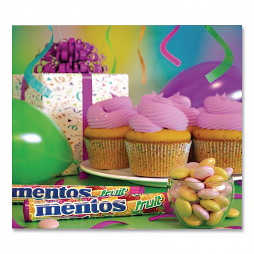 Chewy Mints, 1.32 oz, Mixed Fruit, 15 Rolls/Box (4181)