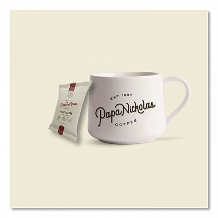 Premium Coffee, French Roast, Ground Portion Packs, 18/Carton (25183)